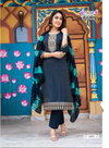 Rashmika Vol 1 By Mystic 9 Vertican Kurti With Bottom Dupatta Wholesalers In Surat